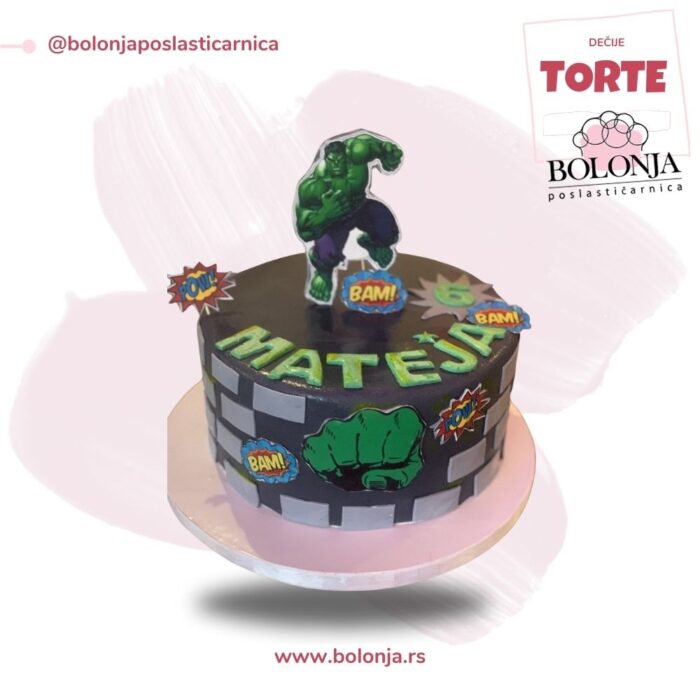 Hulk torta