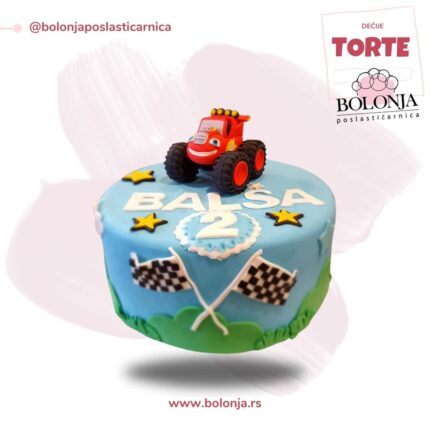 Decija torta sa autom