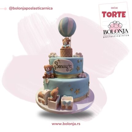 Decija torta sa medvedicima