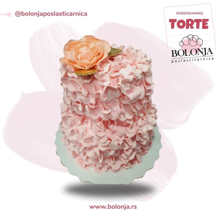 Roze latice torta