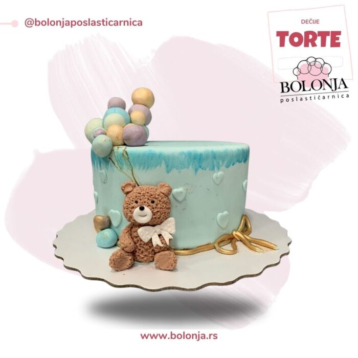 Torta medvedic baloni