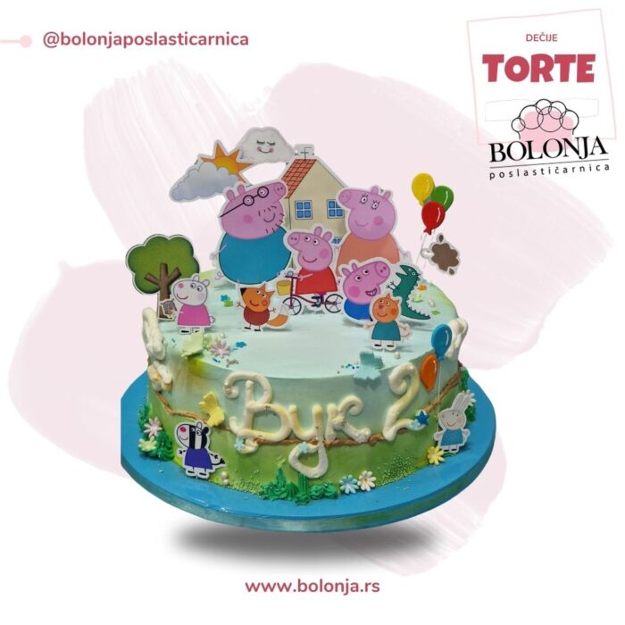 Torta pepa prase Torta pepa prase