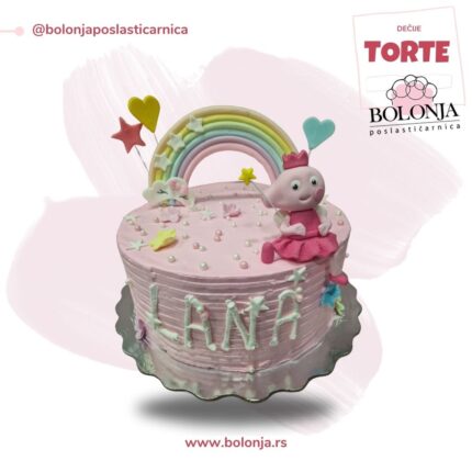 Torta sa vilom i dugom